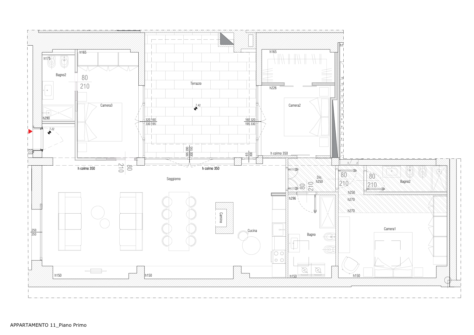 Piantina — 11_Quadrilocale con terrazzo