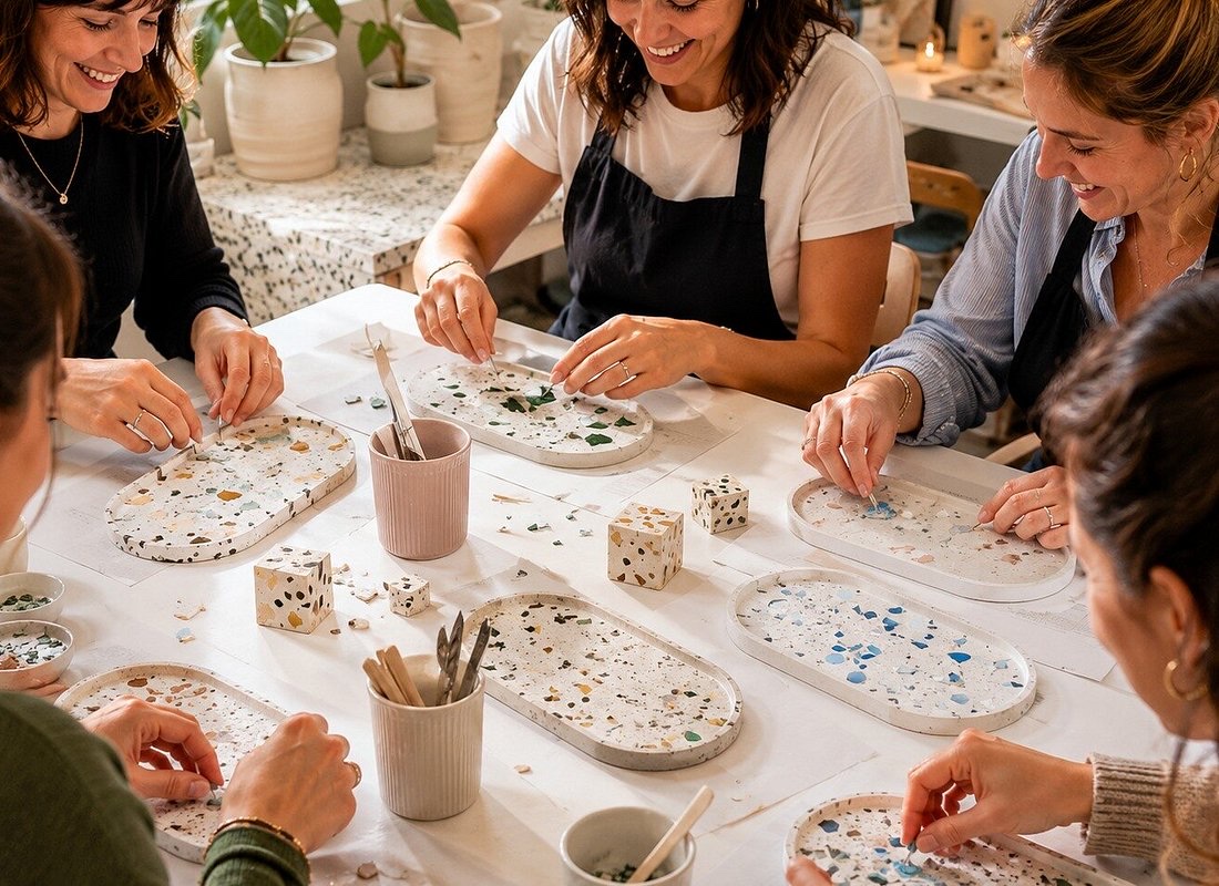 Laboratorio di ceramica nel quartiere